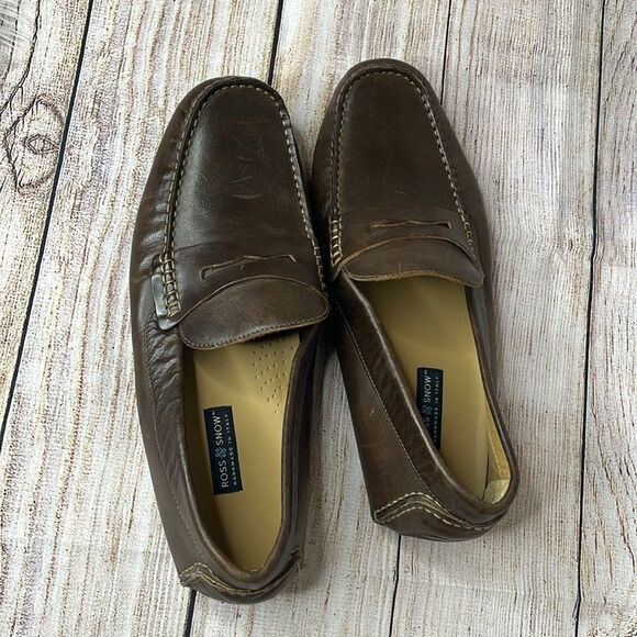 𝅺ross & Snow Men's Leather Loafers - Picture 3 of 3